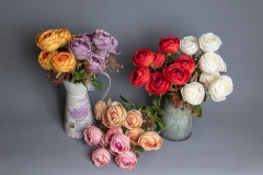 016 veštačko cveće buketi